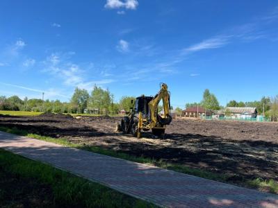 Павел Малков рассказал о благоустройстве «Парка героев» в Александро-Невском